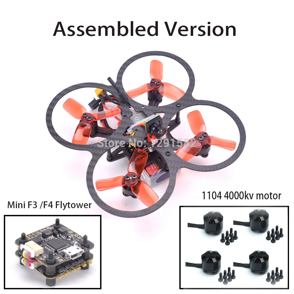 Гоночный мини Дрон MD90 90 мм FPV Mini F3/F4 flytower 5 8G 48CH 25 МВт VTX встроенный передатчик 600TVL 1104