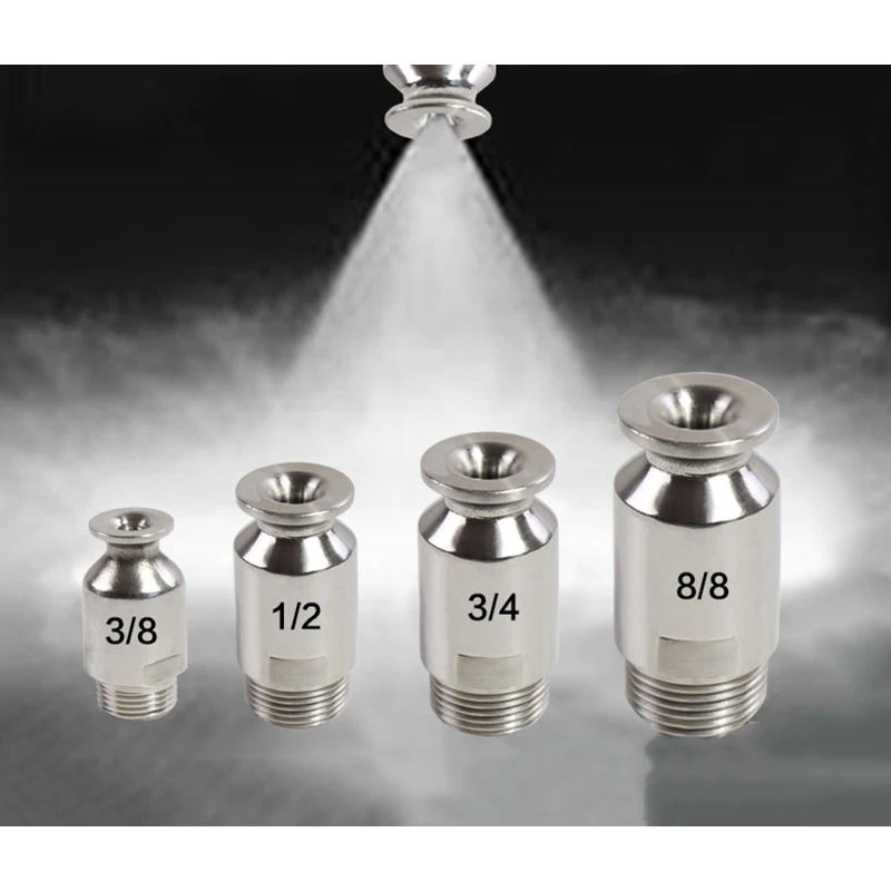 

Форсунка SMP из нержавеющей стали 316, Форсунка с распылителем, насадка для конусной горелки с большим потоком, удаление окисления, антиблокир...