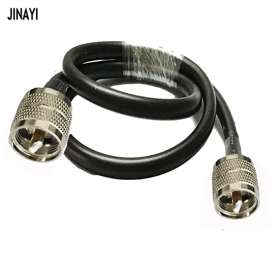 LMR400 коаксиальный кабель UHF штекер для UHF PL259 Разъем RF коаксиальный Пигтейл/провод для антенны кабель LMR-400 Ham Радио 1 м 3 м 5 м 10 м 20 м