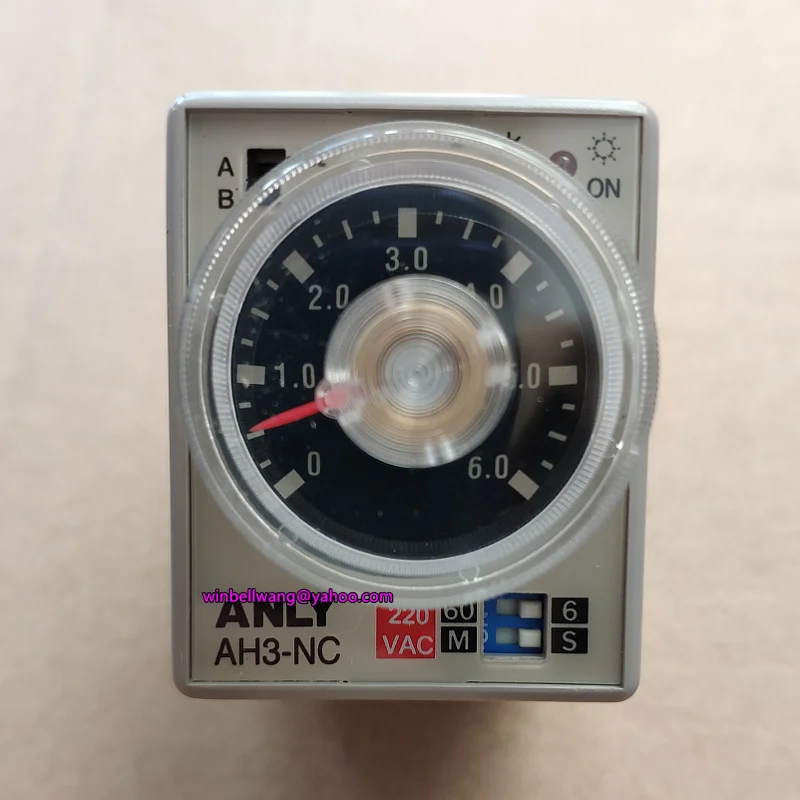 Абсолютно новый и оригинальный AH3-NC DC24V AC220V MULTI-RANGE аналоговый таймер |