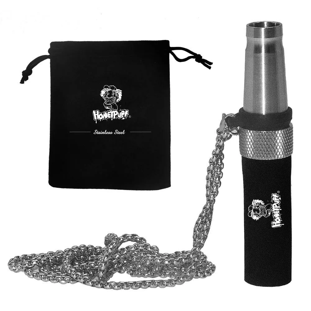 Arabian Stainless Steel Hookah Nozzle Hookah Mouth Tips Shisha Chicha Mouthpiece Mouth Tips enlarge