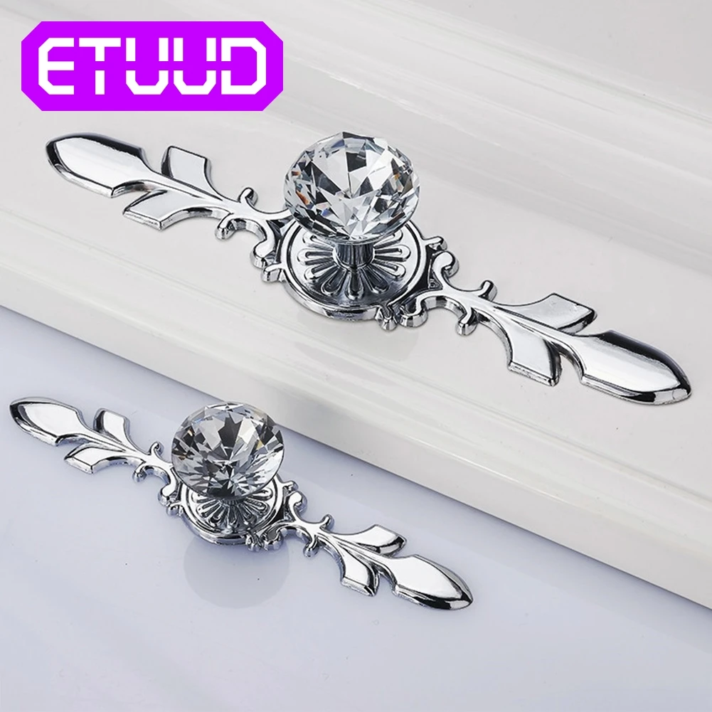 Горячие Роскошные Алмазные Хрустальные Ручки для обувной коробки ручки шкафа