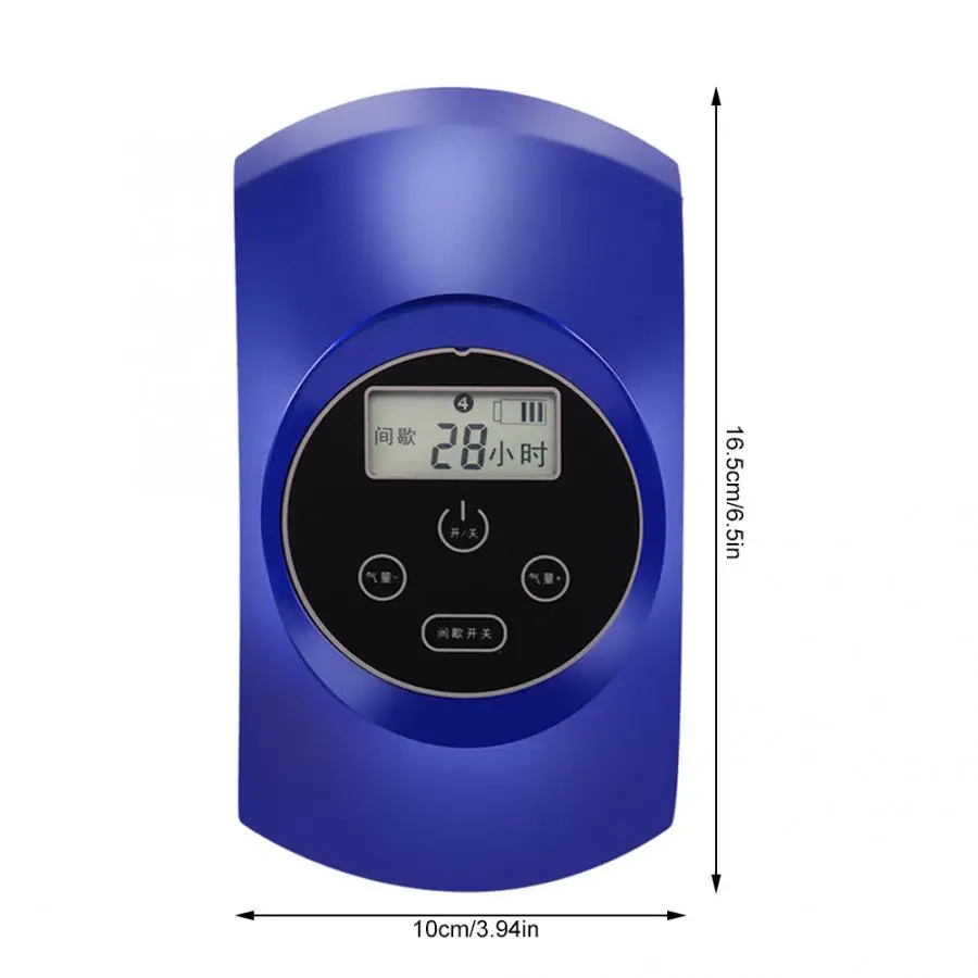 Аквариумный воздушный насос 8 Вт портативный Перезаряжаемый бесшумный двойной