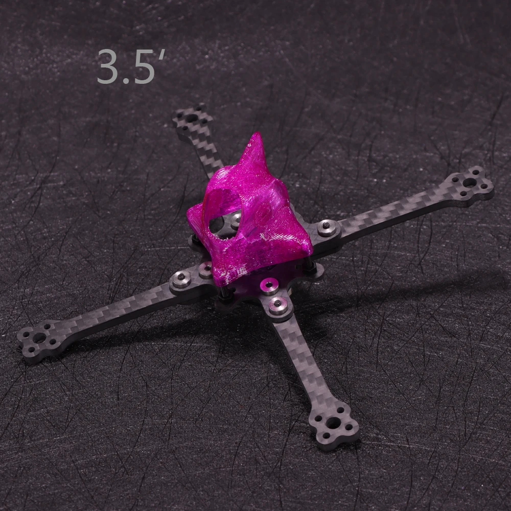 Зубочистка 115 2/3/3.5 дюймов комплект рамы ТПУ навес для радиоуправляемого дрона FPV