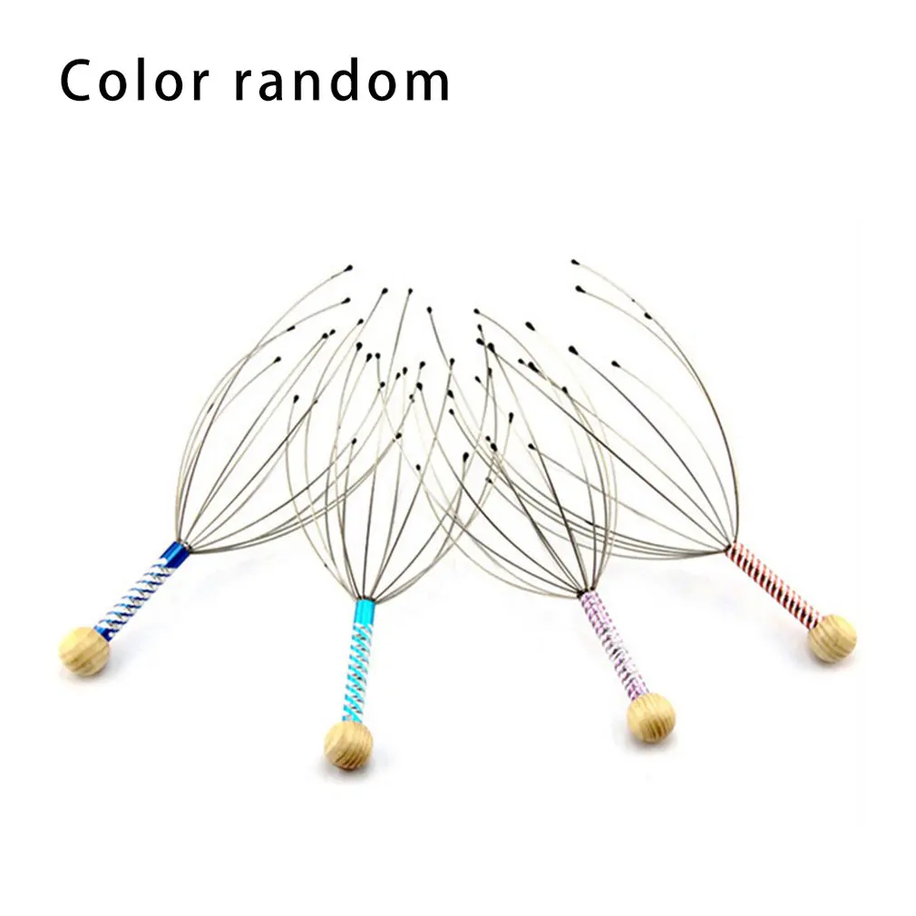 

Head Scratching Massage Claws Octopus Head Massager Scalp Scratcher Massage Claw Small Artifact Soul Extraction Extractor