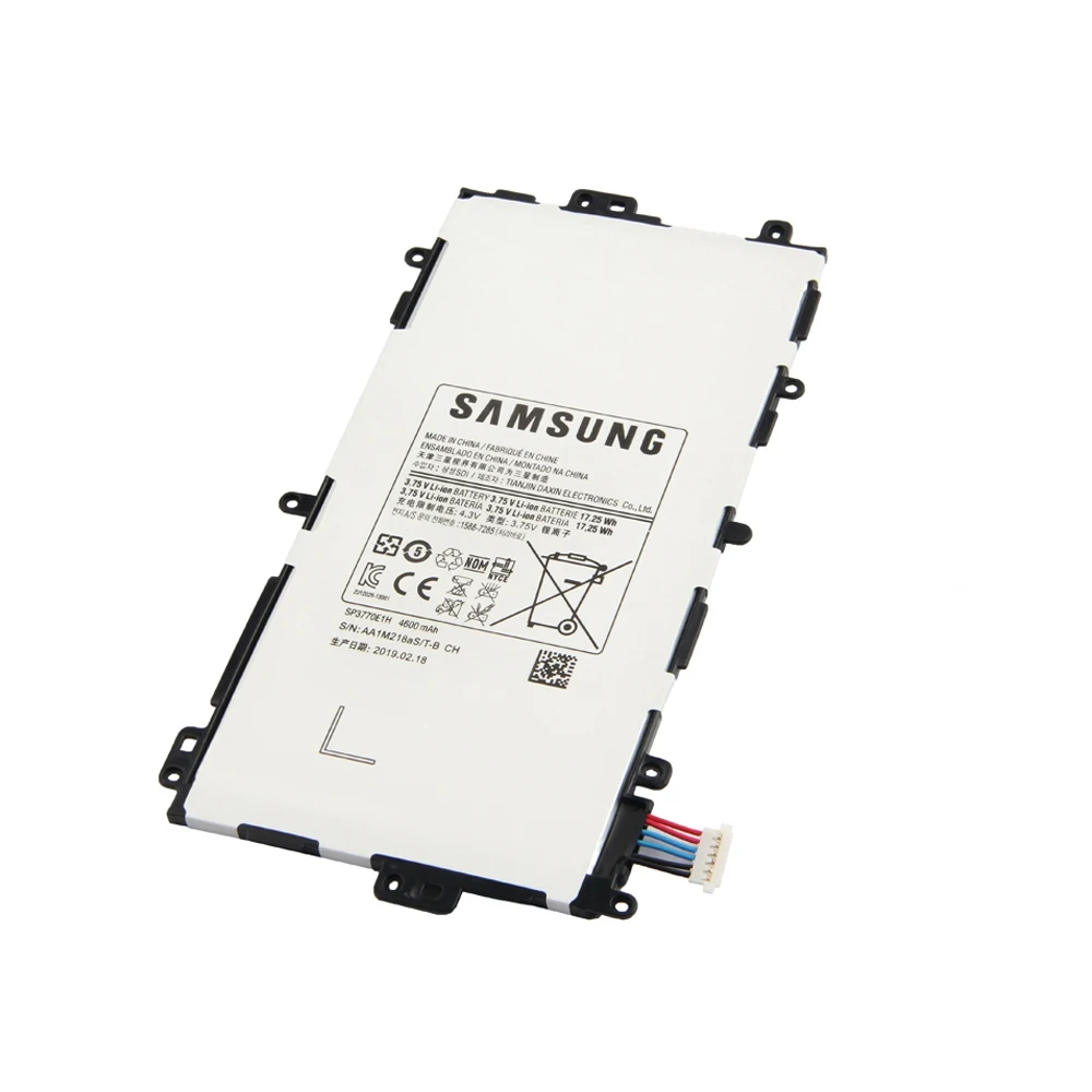 Оригинальный ПК аккумулятор SP3770E1H для Samsung Galaxy Note 8 0 4600 N5110 N5120 мАч планшет с