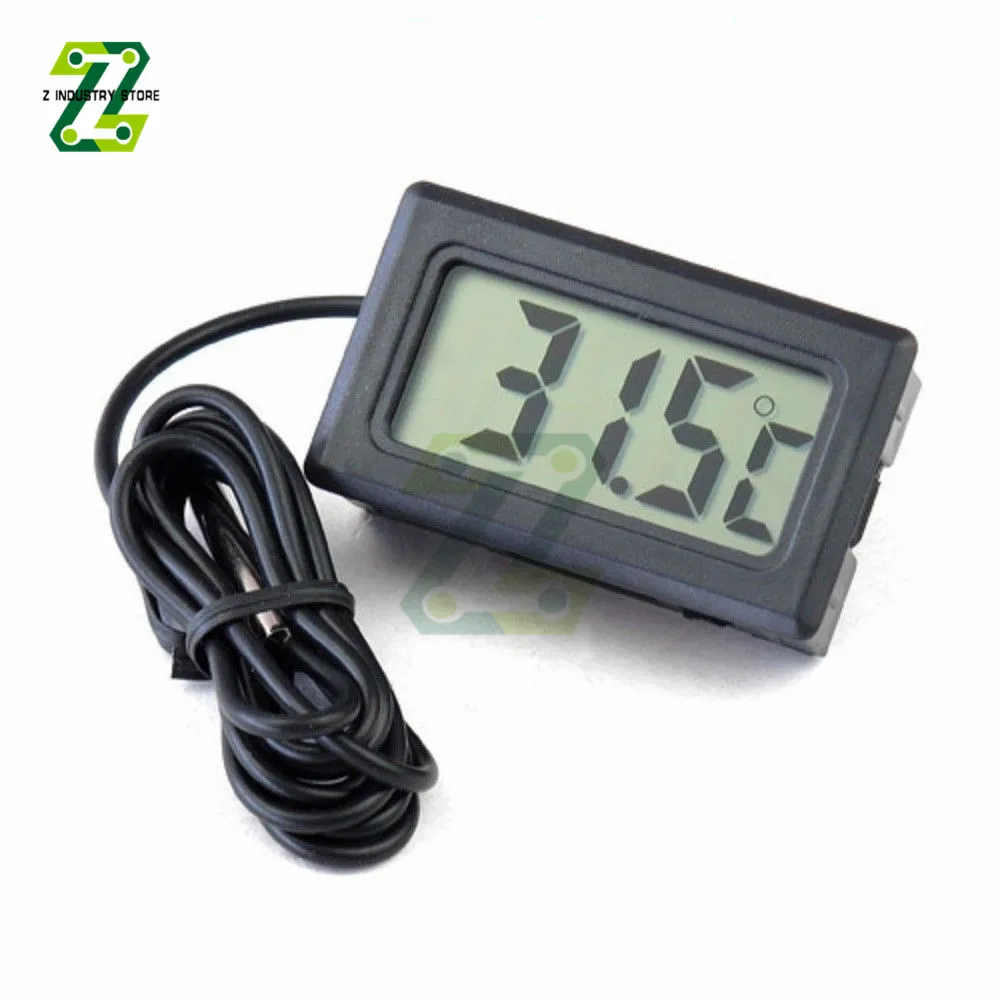 

Probe Sensor FY-10 Mini Digital LCD Thermometer Thermograph For Fridge Freezer KitChen Bar Use