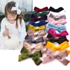 2 шт., бархатные заколки для волос, 3,5 дюйма