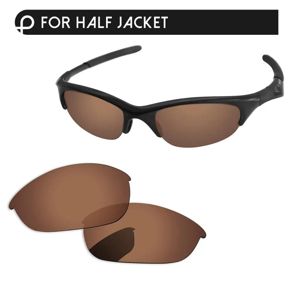 

Papaviva медно-коричневые поляризованные Сменные линзы для полусолнечные очки к куртке оправа 100% UVA & UVB защита