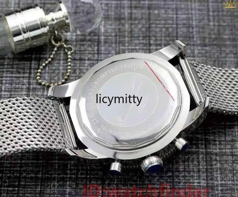 

New Black Blue Ceramic Bezel Mechanical Automatic Superocean Dive Mens Designer Watch Bracelet Stainless Steel Sapphire
