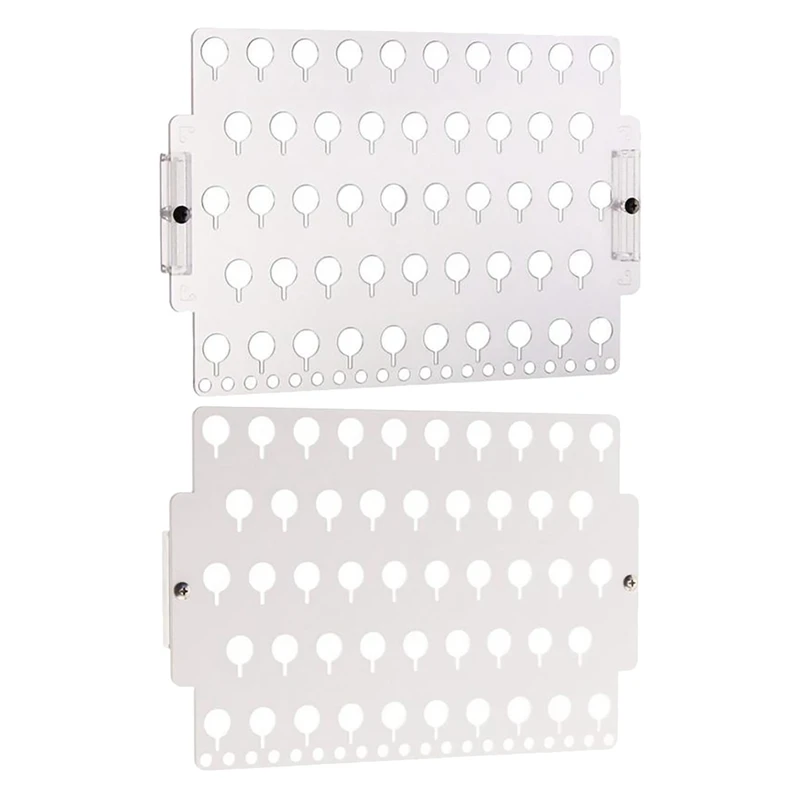 

Настенная подвесная полка для украшений, сережек, демонстрационная стойка, акриловая полка для украшений, полка для хранения сережек