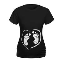 pregnant women maternity clothes short sleeve cartoon print tops pregnancy t shirt breastfeeding clothes ropa maternity tshirt