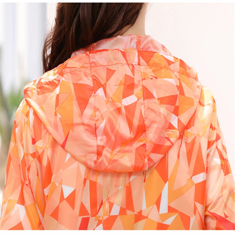 RUELK Summer Couple Ultra-Thin Quick-Drying Sun Protection Clothing Men's Long-Sleeved Jacket Outdoor Sports Skin S-3XL | Мужская