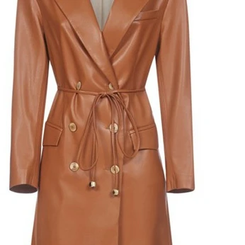 Осенне-зимнее новое пальто двубортная куртка с лацканами темпераментная