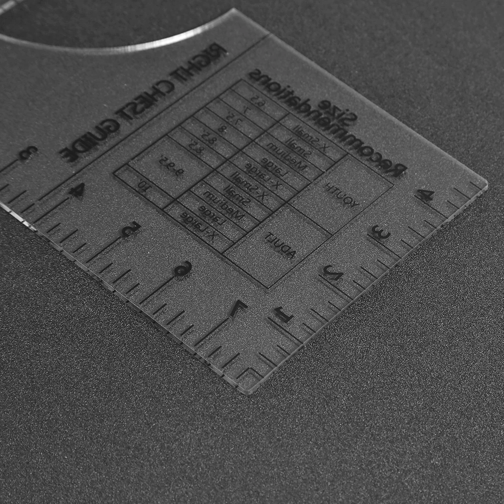 Линейка плотности для вязания инструменты шитья линейка сделай сам футболок