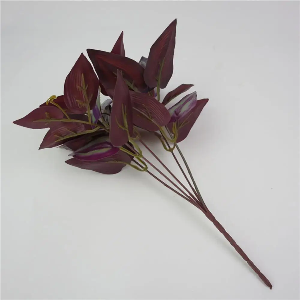 

Artificial Plants Eucalyptus Grass Plastic Ferns Green Leaves Fake Flower Plant Wedding Bonsai Foliage Floral Decoration