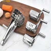 1 pcs stainless steel rotary cheese chocolates grater shredder kitchen accessories