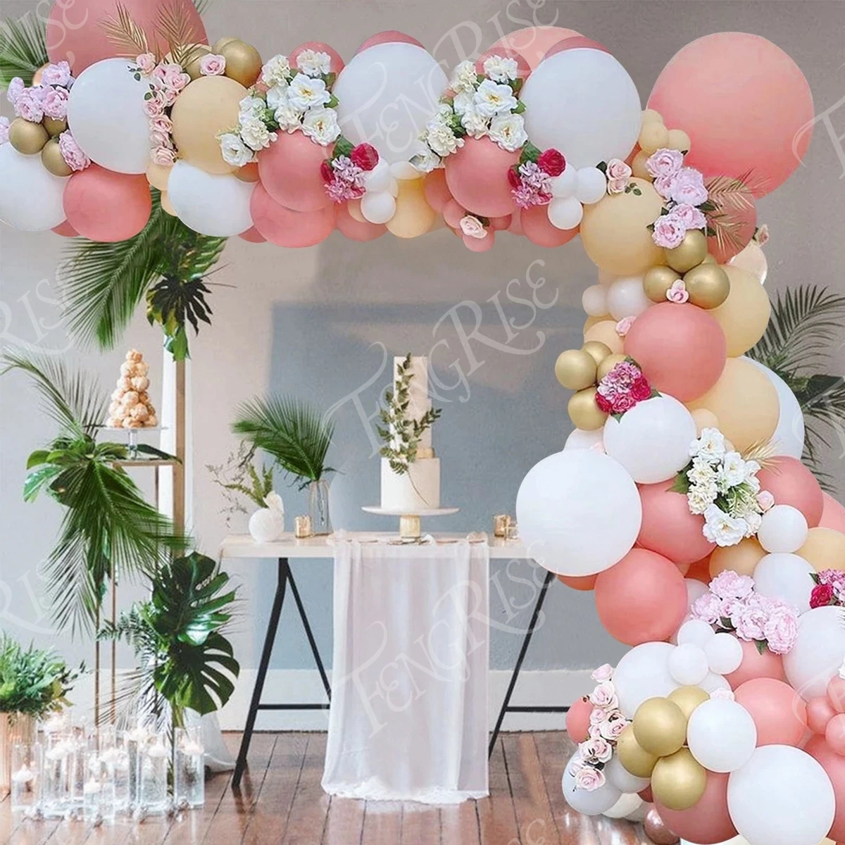 

Fengrise Pink Macaron Birthday Balloon Garland Arch Kit Party Foil Metal Balon Weding Baby Shower Birthday Party Decor Kids Adul