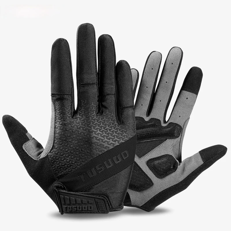 

TOSUOD 2021new Cycling Gloves Non-slip MTB Gloves Mountain Bike Half Finger Gloves Men Summer Bicycle Gym Fitness Sports Gloves