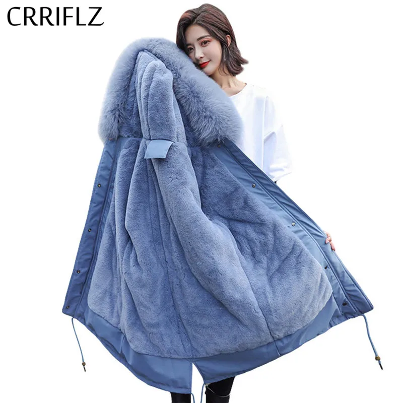 Женское длинное пальто осенне зимнее теплое плотное из искусственного меха