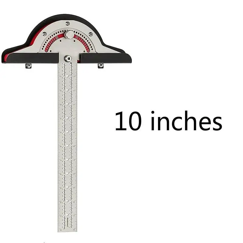 

Woodworkers Edge Rule Efficient Protractor Angle Protractor Woodworking Ruler Angle Measure Stainless Steel Carpentry Tool