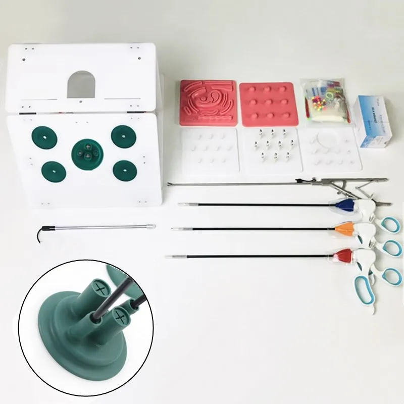 

Laparoscopic Training Box set Teaching Practice Tools Student Doctors nurse Simulated Surgical Equipment