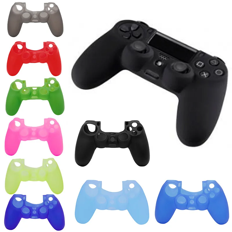 

1Pc Soft Silicone Protection Case Skin Cover for Sony PS4 Controller Grip Handle