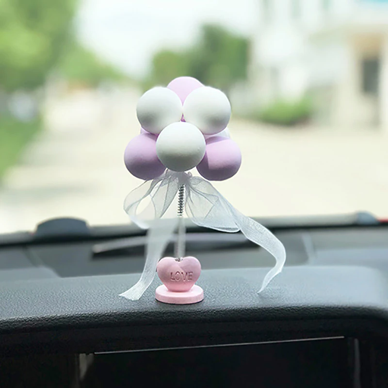 Автомобильные украшения кивающие воздушные шары украшение для приборной панели