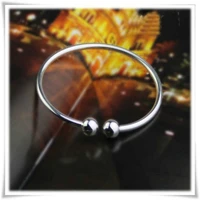 new fashion adjustable silver plated bracelets bangles men women fine gifts pendant bracelets 2019 pulseira gift jewelry