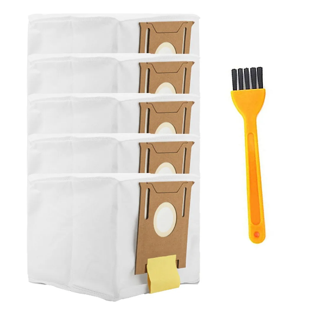 

Dust Bags+Brush For Ecovacs Deebot T8MAX Vacuum Cleaner Leakproof Dedicated Dust Bag Vacuum Cleaner Accessories Robot Parts