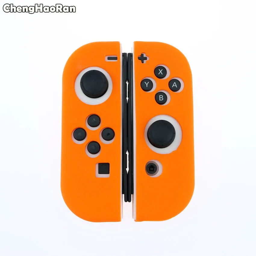 I ChengHaoRan силиконовый резиновый чехол для nintendo Switch контроллер Joy-Con для переключателя NX NS Joycon Grip защитный чехол - Цвет: I