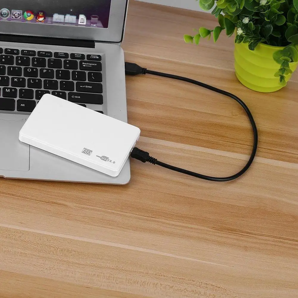 Black USB 2.0 SATA 2.5" Portable HDD Hard Disk Drive 500GB Enclosure HD Case |