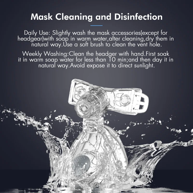 Маска носовая NMI CPAP с Головными Уборами S/M/L три размера подходит для Cpap