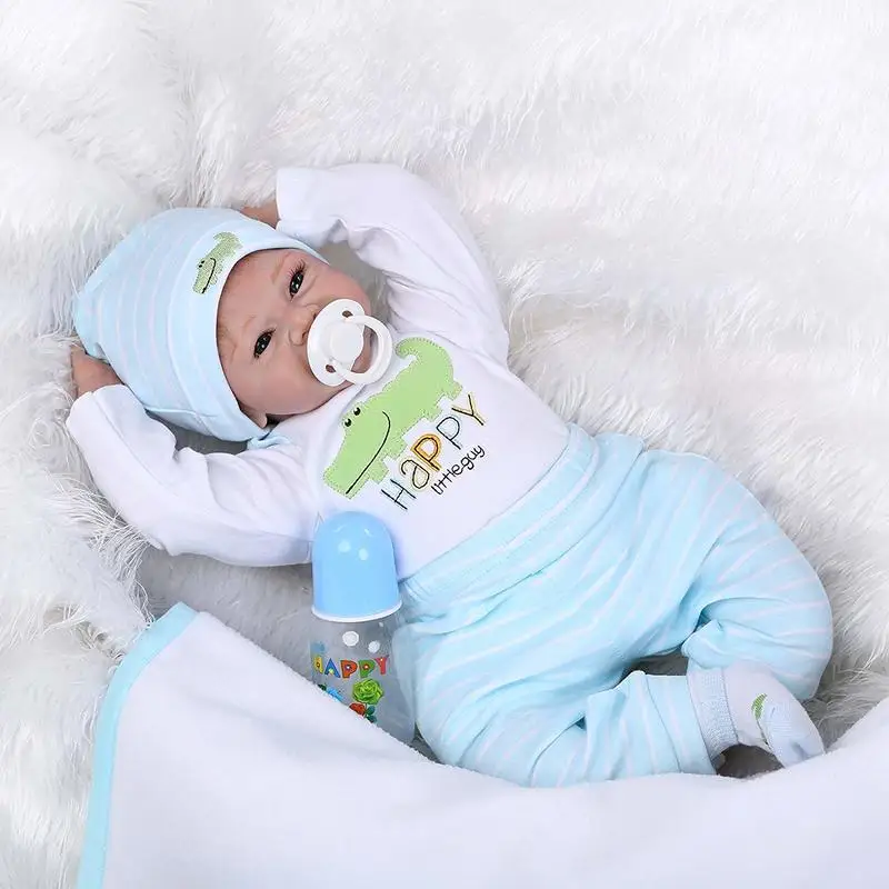 Reborn Dolls детская одежда для 2"-22" Reborn Doll Одежда для маленьких мальчиков светильник синий комплект одежды для маленьких девочек аксессуары для кукольной одежды