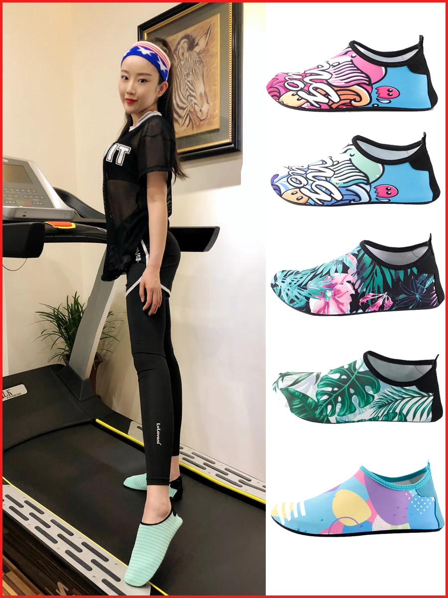 

Women Barefoot Non-slip Water Upstream Wading Shoes Girls Yoga Aqua Fitness Training Shoes Outdoor Beach Sport Shoes Sneakers