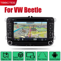 tbbctee android 2 din auto radio dvd for volkswagen vw beetle 20112018 car multimedia player gps navigation system radio stereo