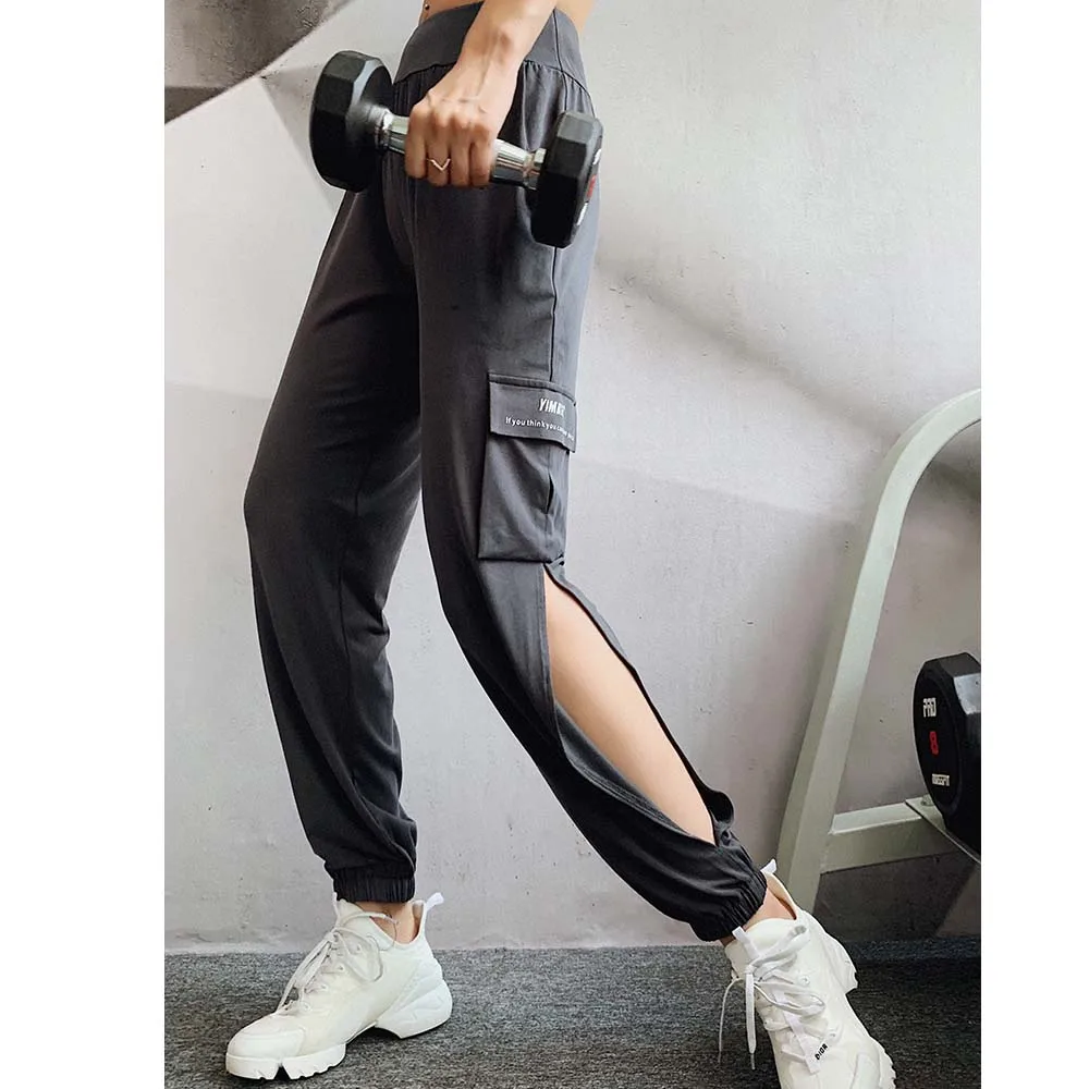 Мягкие Модальные Спортивные штаны с высокой талией спортивные женские леггинсы