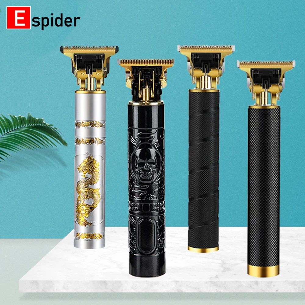 

Hair Clipper T9 Professional Electric Trimmer For Man 0mm Baldheaded Barber Cordless Hair Cutting Machine