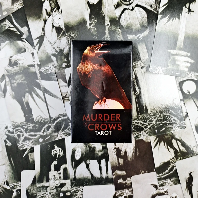 

Hot Sell HD Rider Tarot Cards Cards Factory MadeHighQuality Smith Murder of Crows Tarot Entertainment Game