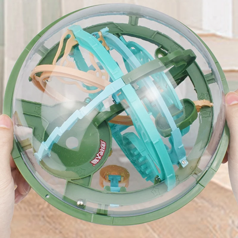 

Interesting 100/299/208 Level Large 3D Intelligence UFO Maze Ball Children's Educational Toys Development Of Intelligence Toys