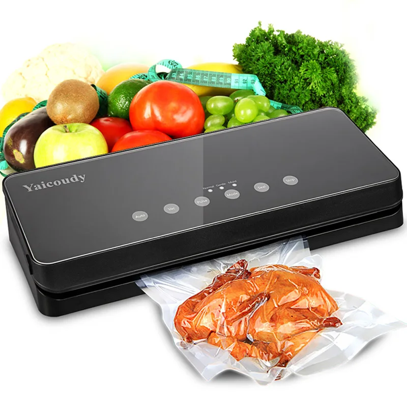 

Food vacuum heat sealing machine, kitchen vacuum packaging machine, 10 bags