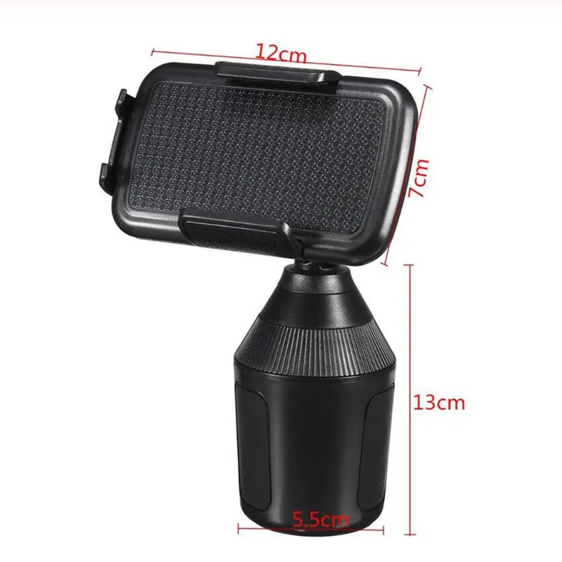 

Universal Adjustable Cup Holder Car Mount 360 Degree Rotatable For Cell Phones Extra Long Neck High Quality Auto Accessories