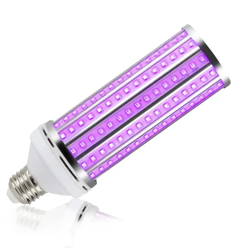 195LED 60 Вт E27 Портативный стерилизатор UV светильник бактерицидная УФ-лампа для дома