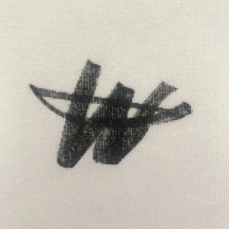 

Well Done Letter LOGO Black White Basic T-shirt Men Women Casual Loose We 11 Done Short Sleeves T-shirts Fast Shipping