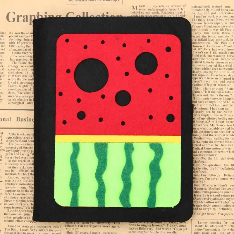 6 дюймов фетровая вставка Фотоальбом детский рост сувенир памятная книга Детский