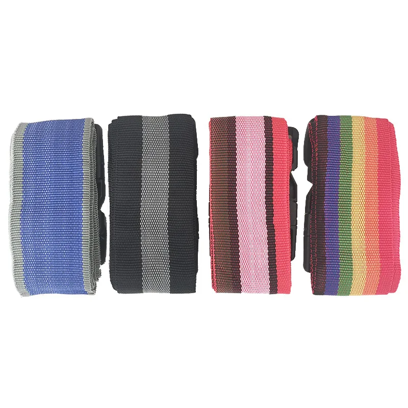 Регулируемый ремешок для багажа нейлоновый ремень с перекрестной пряжкой