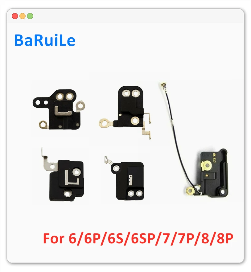 BaRuiLe 30 шт. GPS антенна сигнальный гибкий кабель для iPhone 6 6S 7 8 Plus Wifi крышка 7G 8G Wlan