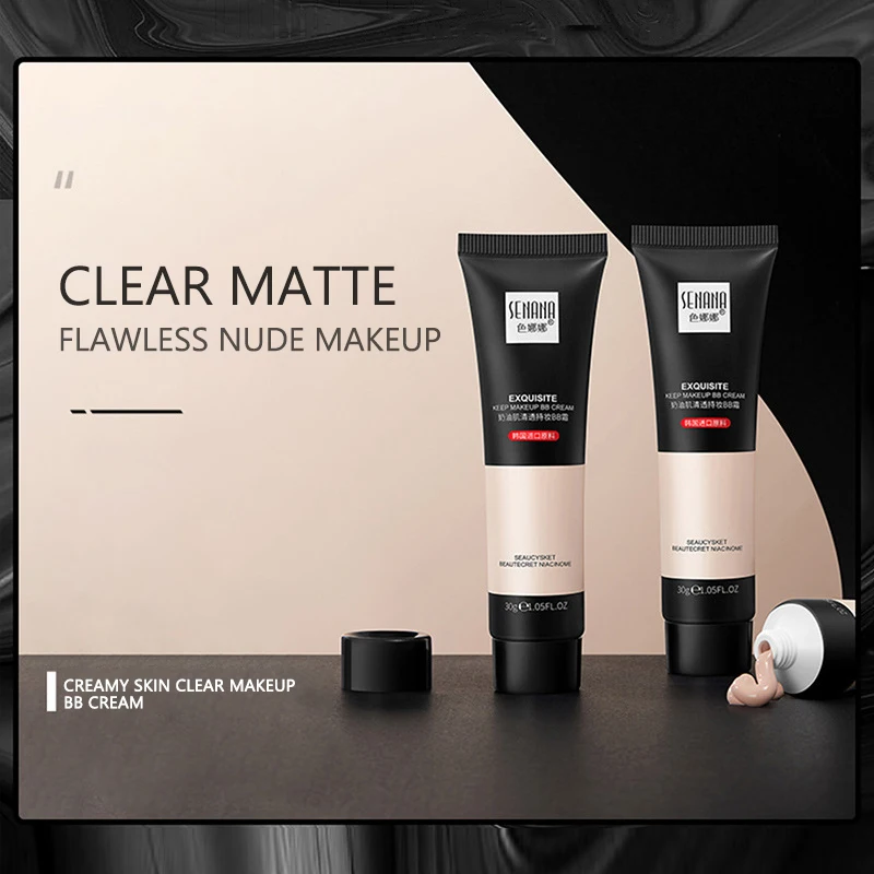 

BB крем консилер Жидкая основа для макияжа праймер натуральный прозрачный стойкий макияж водостойкая база крем макияж TSLM1