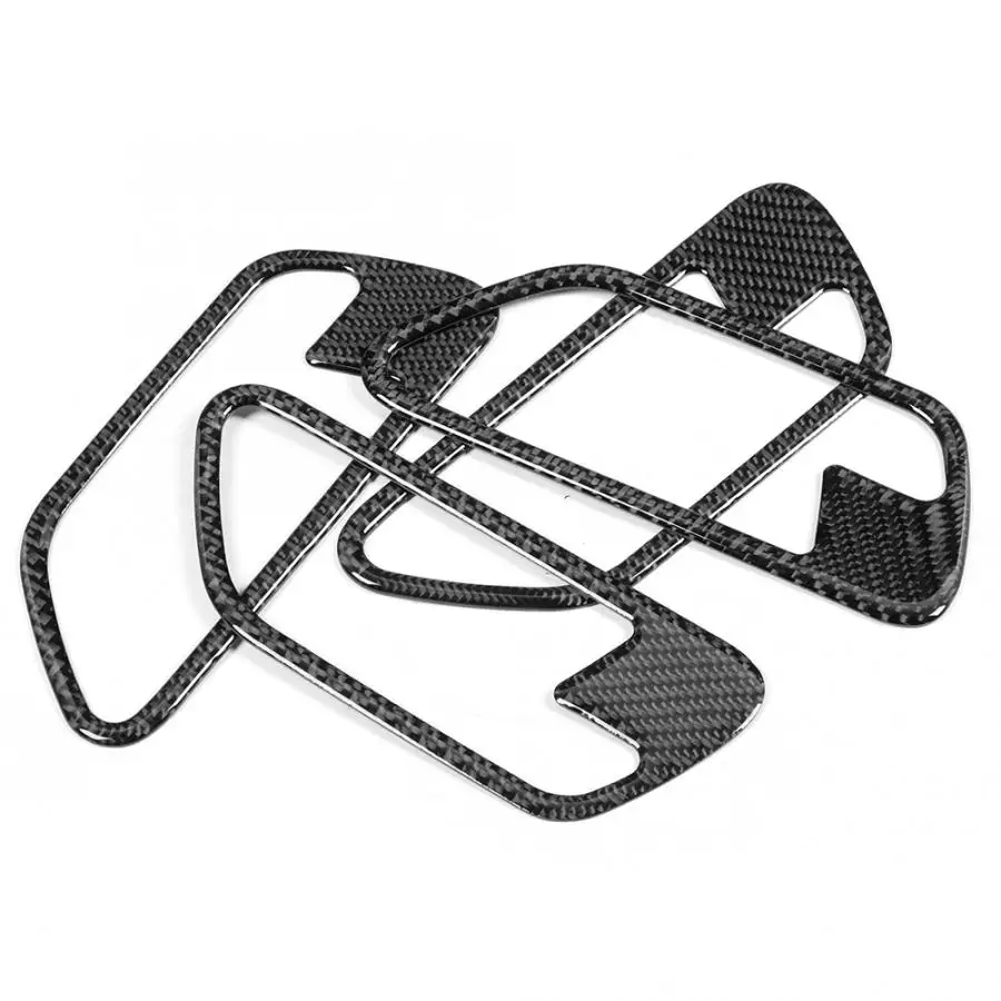 Накладка из углеродного волокна накладка на внутреннюю дверную ручку для левого