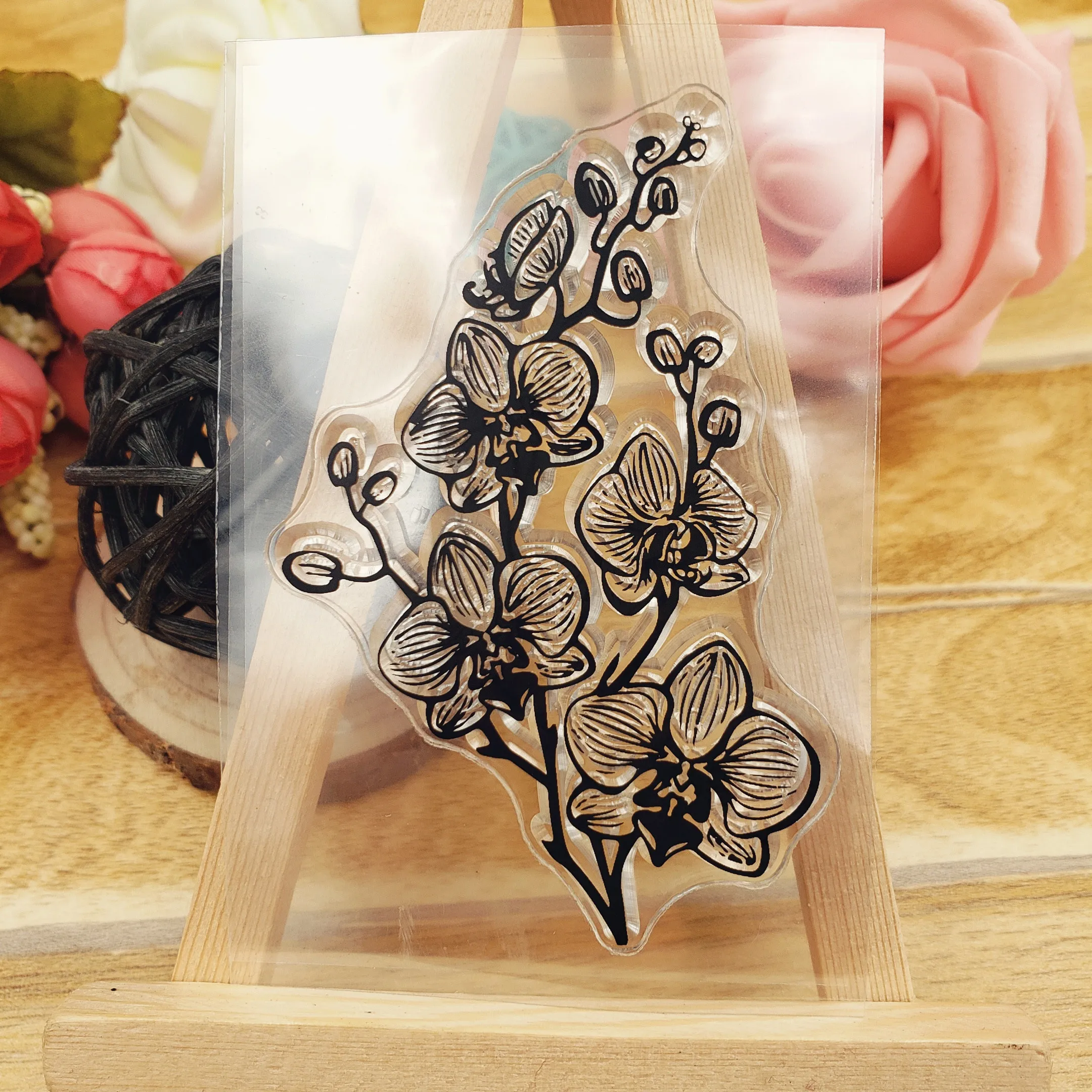 Горячая Распродажа Phalaenopsis прозрачные штампы/силиконовые уплотнения роликовый